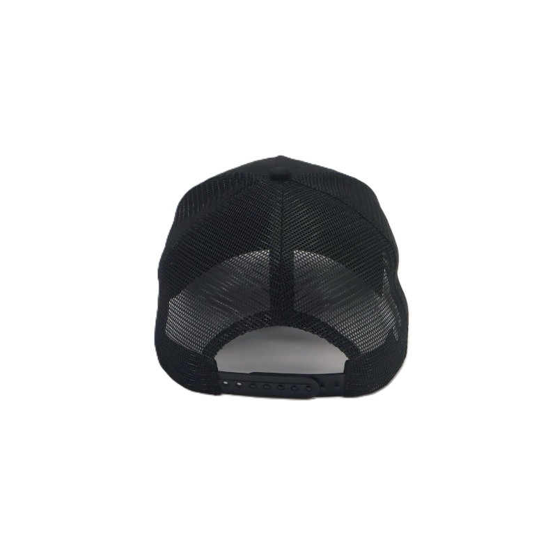 GH02- Black Classic Baseball Cap with Blue GOG Logo - Image 3