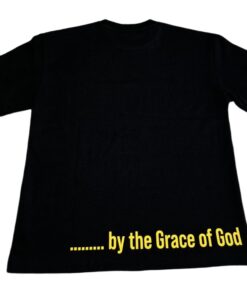 Alternative view of Black Grace of God licence plate